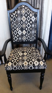 upholstered chair