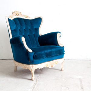 upholstered armchair